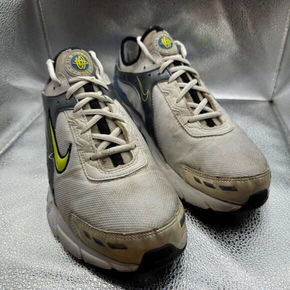 Size 12 Nike Air Huarache White Gray Mens‎ Low Top Running Shoes 313356-131